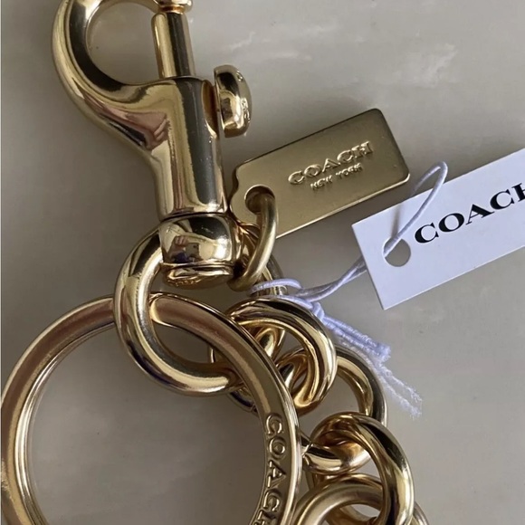 NWT Coach Signature Cherry Bag Charm - Picture 4 of 9